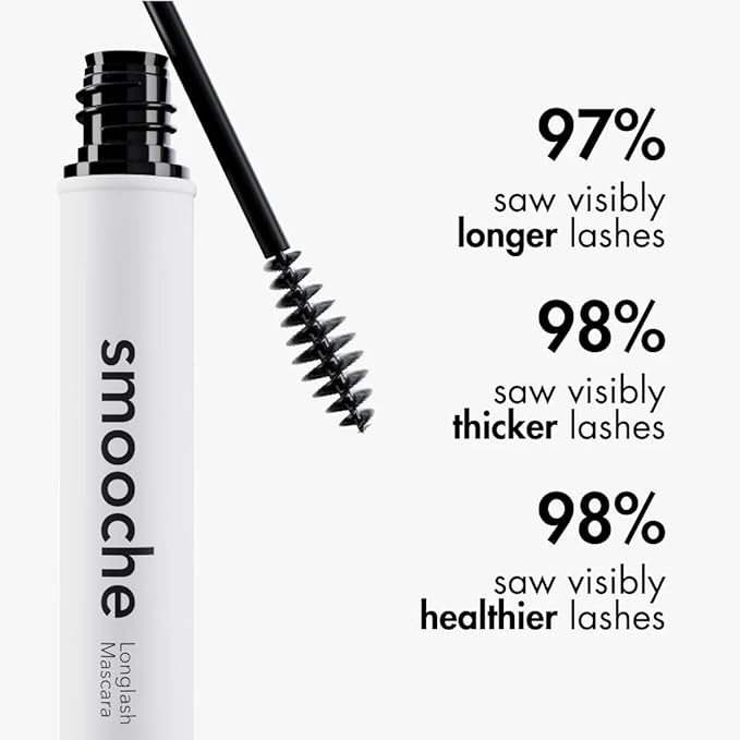 ong Lash Mascara – Smudge-Proof, Lash-Boosting Mascara with Growth Serum – Instant Length & Volume – Clean, Vegan, and Natural Ingredients