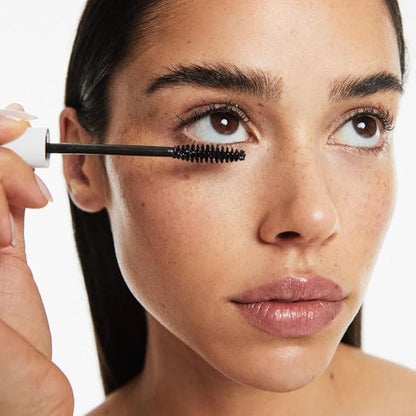 ong Lash Mascara – Smudge-Proof, Lash-Boosting Mascara with Growth Serum – Instant Length & Volume – Clean, Vegan, and Natural Ingredients